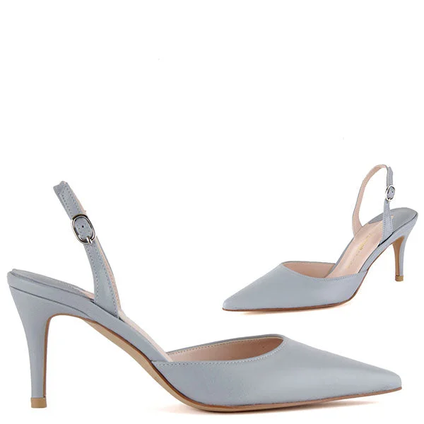 Versatile Heeled Sandals for Any Occasion---TESORO - sky blue