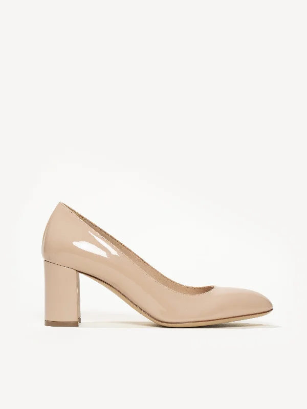 Trendy Chunky Heel Pumps for Casual Wear--The Lustro 70mm