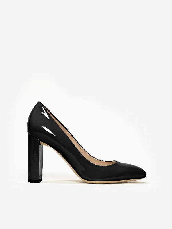 Trendy Chunky Heel Pumps for Casual Wear--The Lustro 90mm