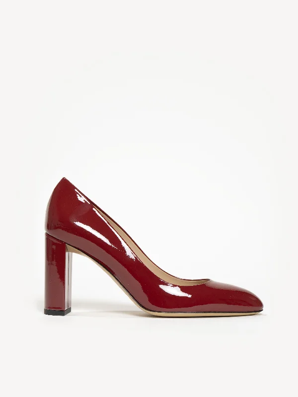 Trendy Chunky Heel Pumps for Casual Wear--The Lustro 90mm