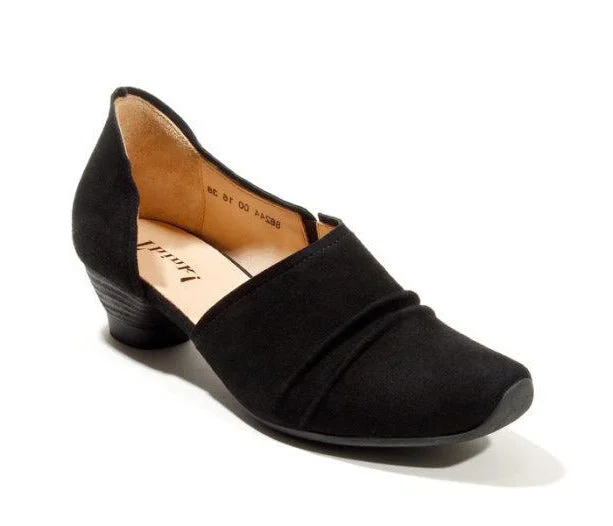 Affordable Suede Ankle Pumps for All-Day Wear--Think! Aida Women's 86240 Suede Pumps