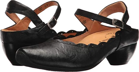 Versatile Heeled Sandals for Any Occasion---Think! Women's Aida Slingback Capra Rustico 89247