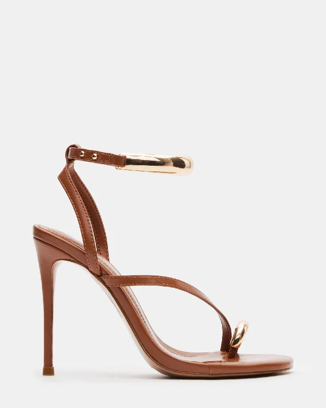 Versatile Heeled Sandals for Any Occasion---TIA CARAMEL