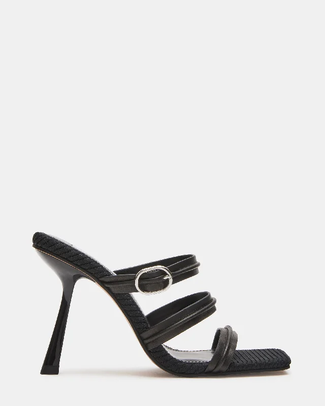 Versatile Heeled Sandals for Any Occasion---TRIN BLACK