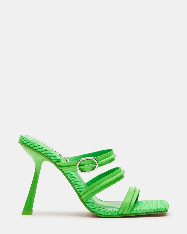 Versatile Heeled Sandals for Any Occasion---TRIN GREEN