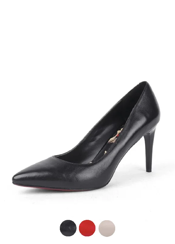 Versatile Dress Heels for Formal and Casual Wear---Trinity Pumps