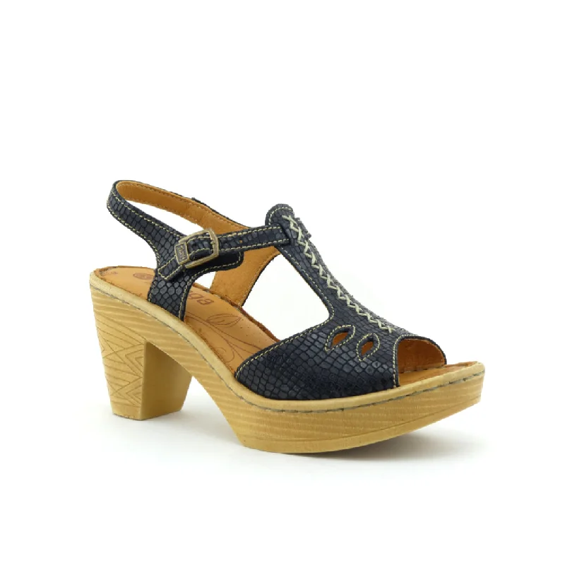 Versatile Heeled Sandals for Any Occasion---Tsonga Mekleza Black Coco