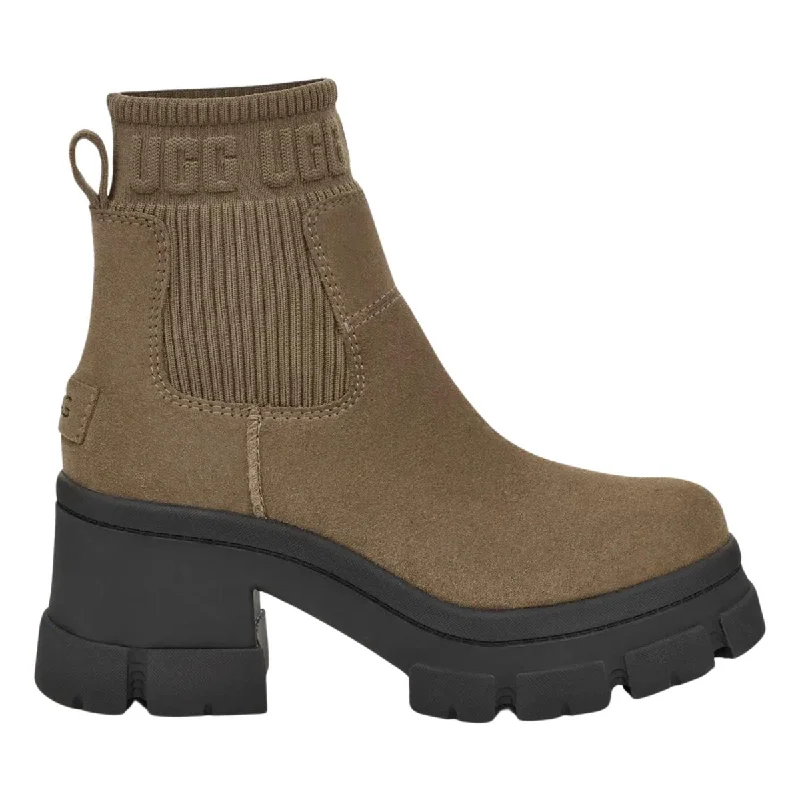 Versatile Heeled Sandals for Any Occasion---UGG Women's Brooklyn Chelsea Hickory Waterproof