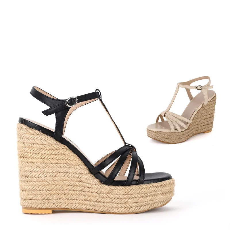 Versatile Heeled Sandals for Any Occasion---*UK size 1 - New Amelia - light beige, 11cm heels