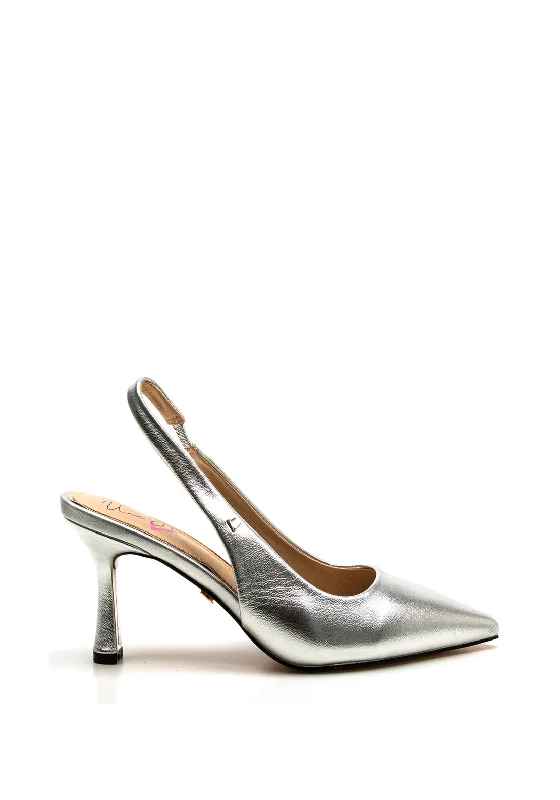 Versatile Heeled Sandals for Any Occasion---Una Healy My Pretty One Heels, Silver