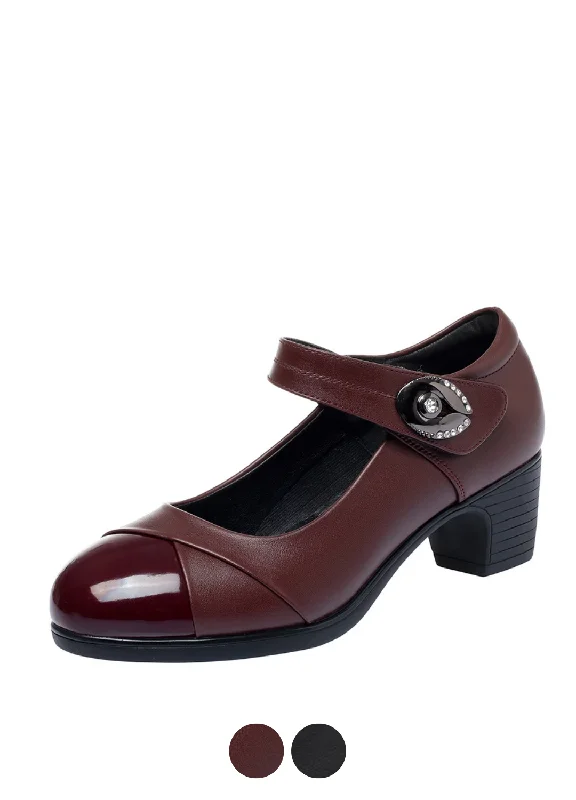 Stiletto Heel Pumps with Perfect Fit--USS Shoes Rubby Women's Pumps-Fashionable & Classic