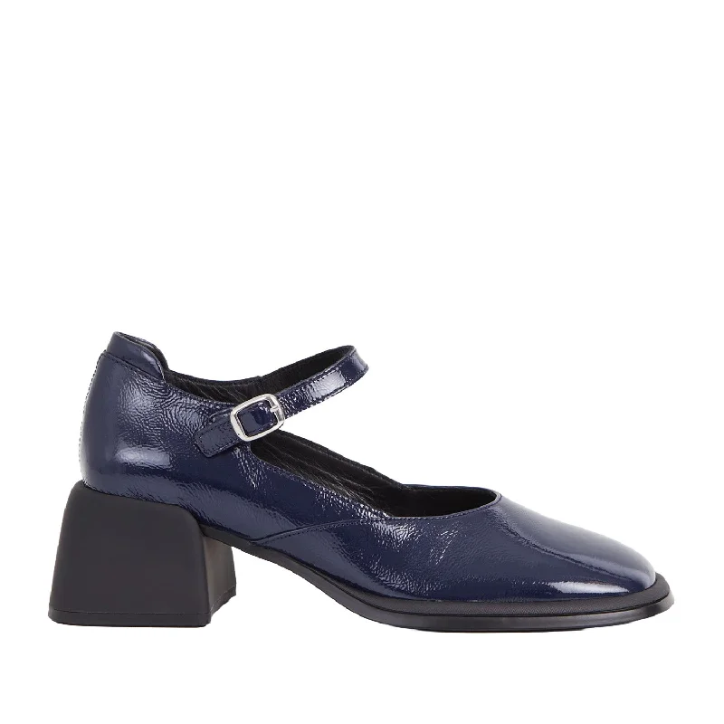 Vagabond Women's Ansie in Dark Blue---Fashionable Kitten Heels for Date Night