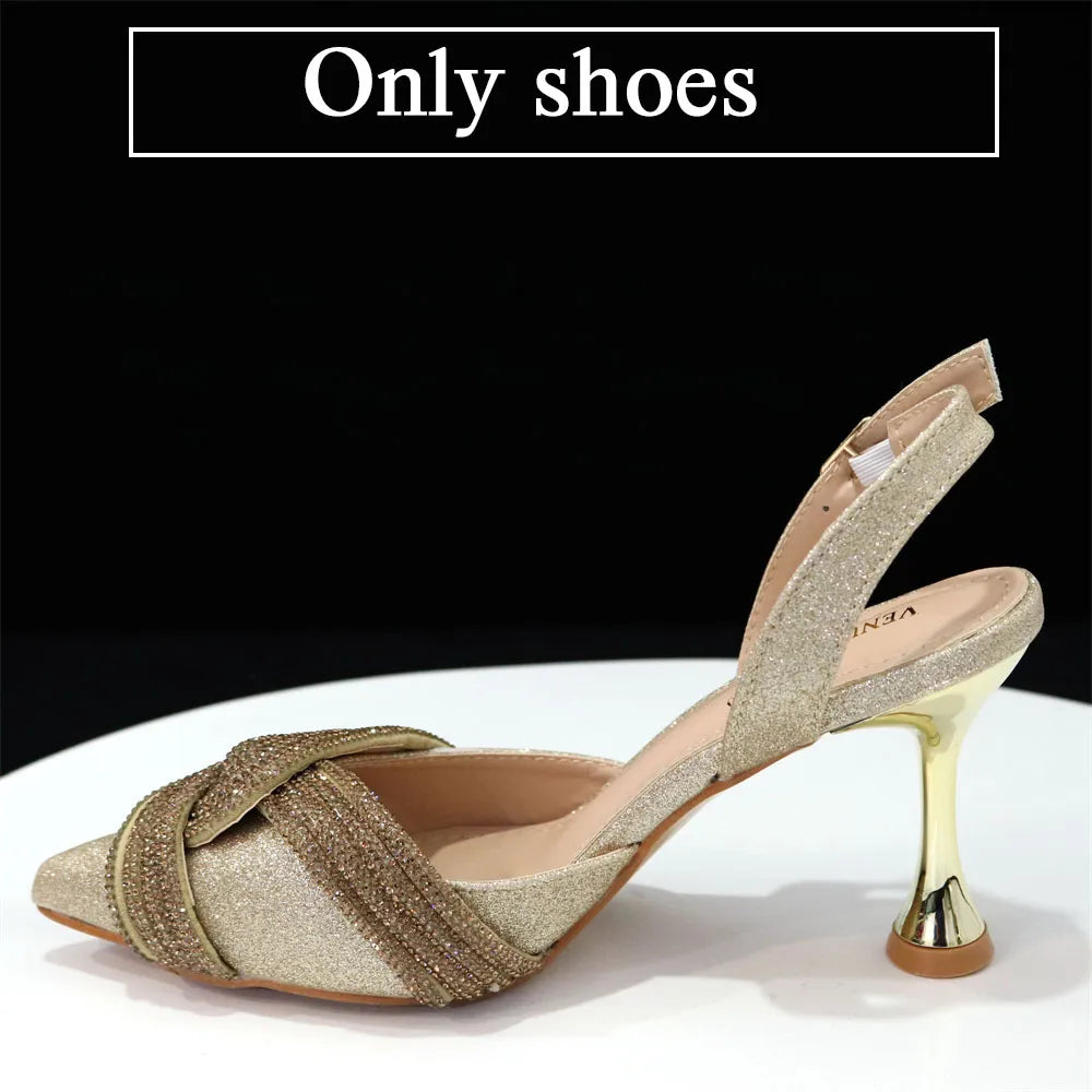 Only shoes Golden