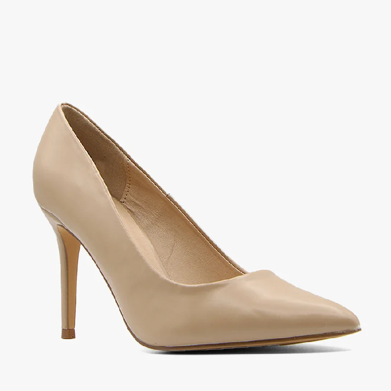 Versatile Heeled Sandals for Any Occasion---VERAH NUDE