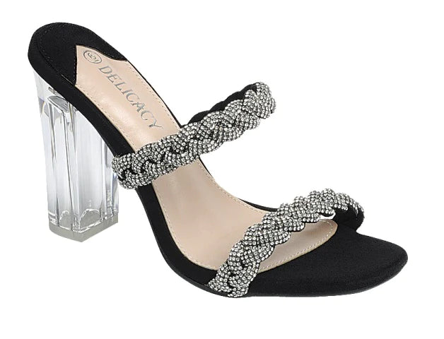 Veronica-09 | Black---Fashionable Kitten Heels for Date Night