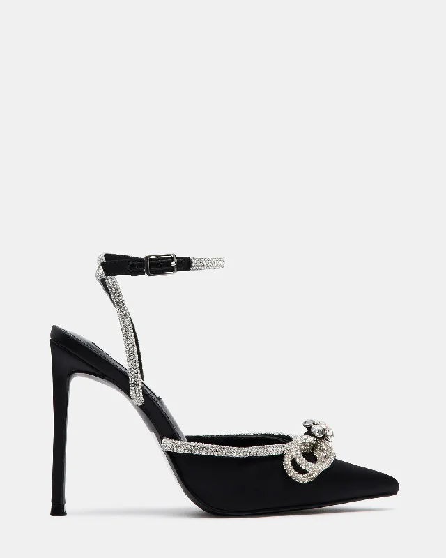 Versatile Heeled Sandals for Any Occasion---VIABLE BLACK