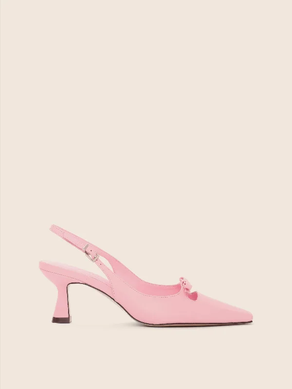 Viana Bubblegum Pump---Fashionable Kitten Heels for Date Night