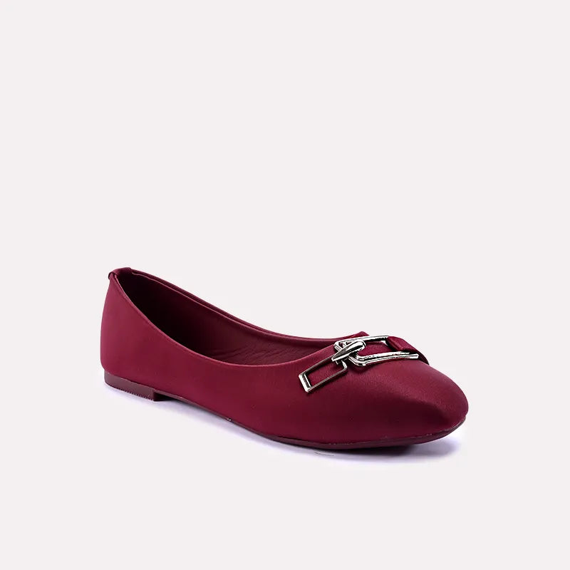 Vogue Maroon Fancy Pumps 0431067