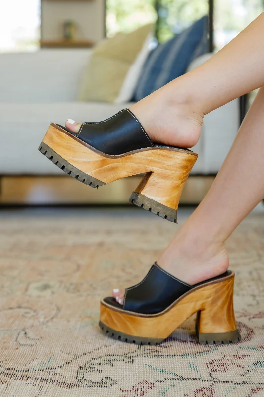 Stylish Platform Heels for Extra Height--Walk the Block Platform Heels