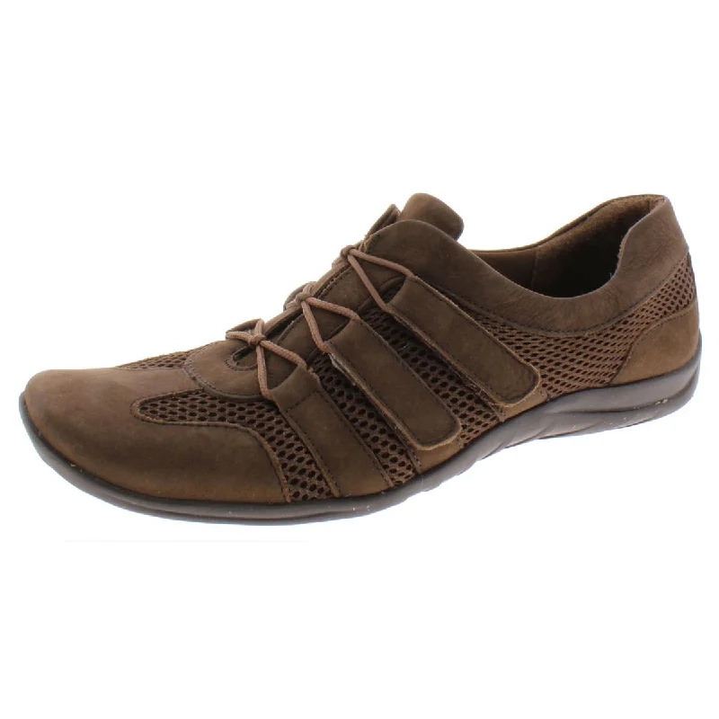 Walking Cradles Womens Audio Leather Mesh Slip-On Sneakers---Comfortable Leather Pumps for Office and Everyday Wear