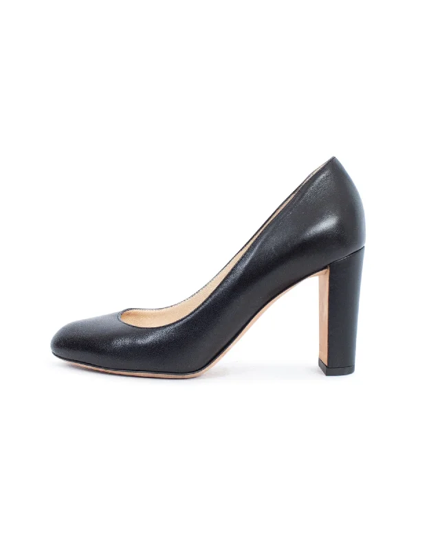 Stiletto Heel Pumps with Perfect Fit--Wide Heel Pump-Fashionable & Classic