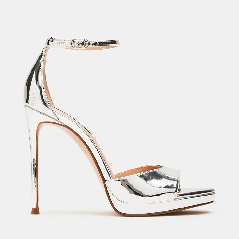 Versatile Heeled Sandals for Any Occasion---WILEYY SILVER