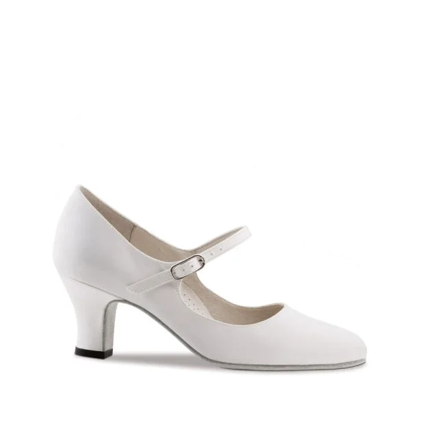 Werner Kern: Ashley 60 | White Satin | 2.25" StellaAffordable Satin Heels with a Luxe Touch