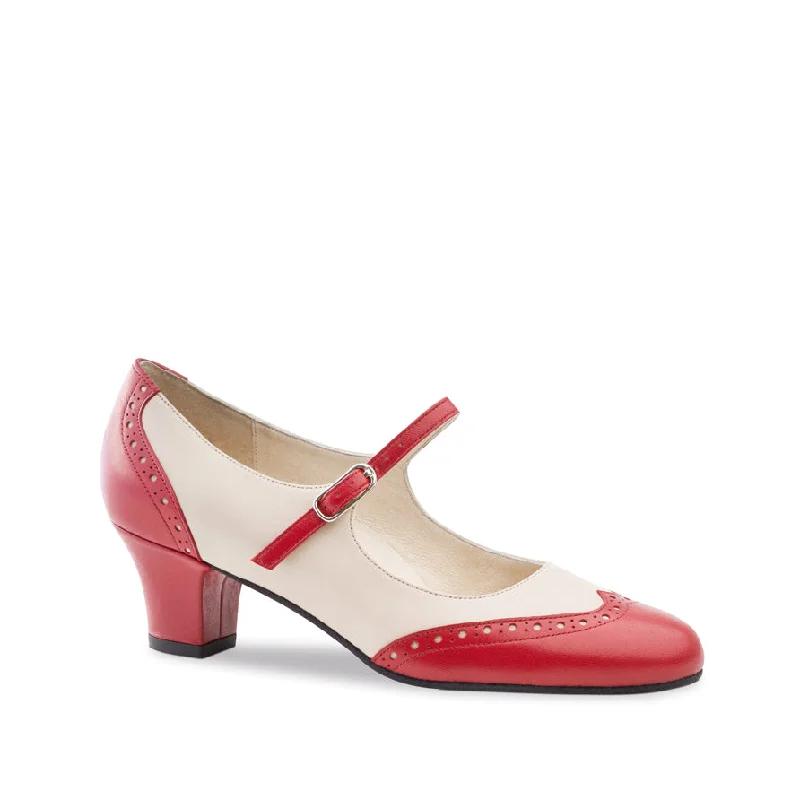 Versatile Heeled Sandals for Any Occasion---Werner Kern: Emma 45 | Cherry Vanilla | 1.75" Stellina