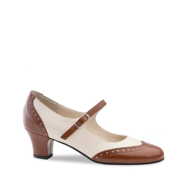 Versatile Heeled Sandals for Any Occasion---Werner Kern: Emma 45 | Chocolate Eclair | 1.75" Stellina