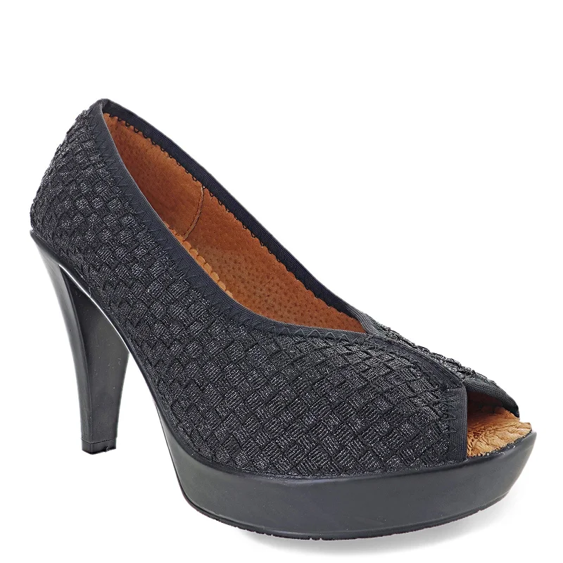 Women's Bernie Mev, Fabulous Pump---Fashionable Kitten Heels for Date Night