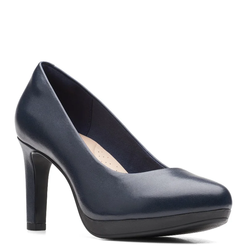 Women's Clarks, Ambyr Joy Pump---Fashionable Kitten Heels for Date Night