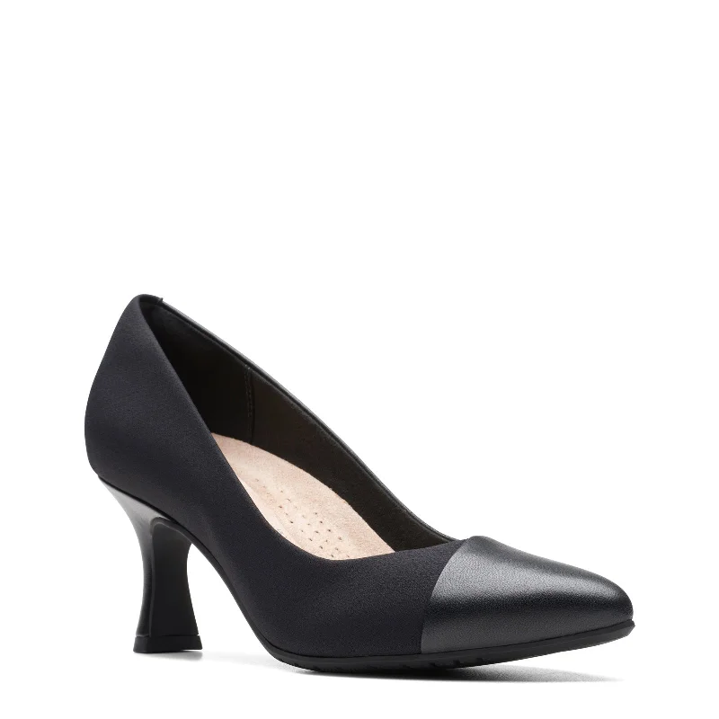 Women's Clarks, Kataleyna Rose Pump---Fashionable Kitten Heels for Date Night