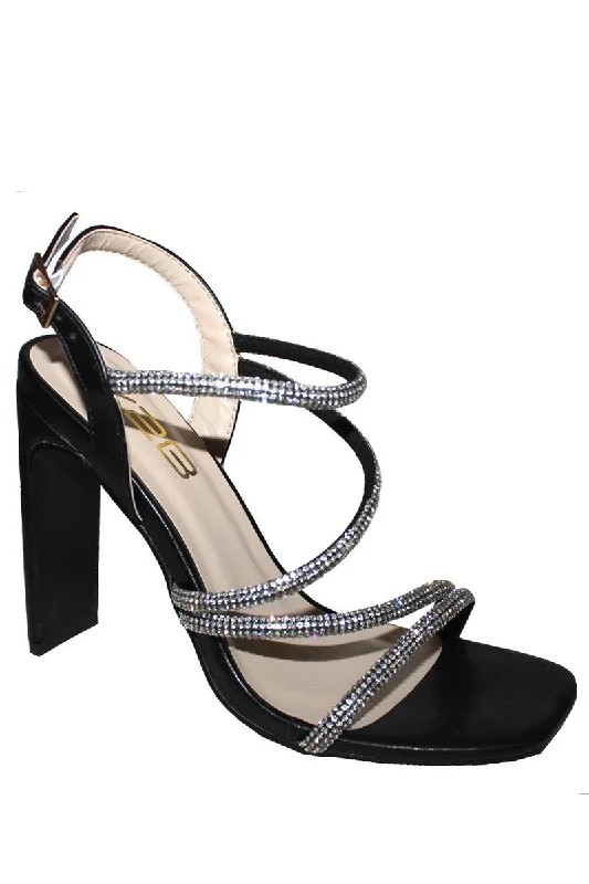 Affordable Rhinestone Pumps for a Dazzling Look---Women's Heel with Rhinestone - ALLY5N