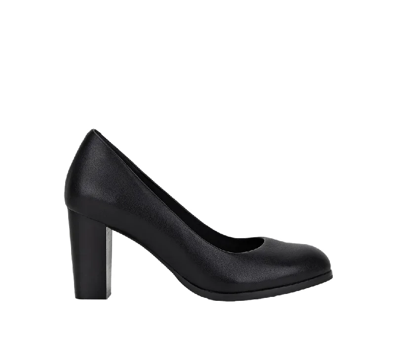 Versatile Heeled Sandals for Any Occasion---Womens Hush Puppies The Tall Pump Black Tall Work Heel Shoes