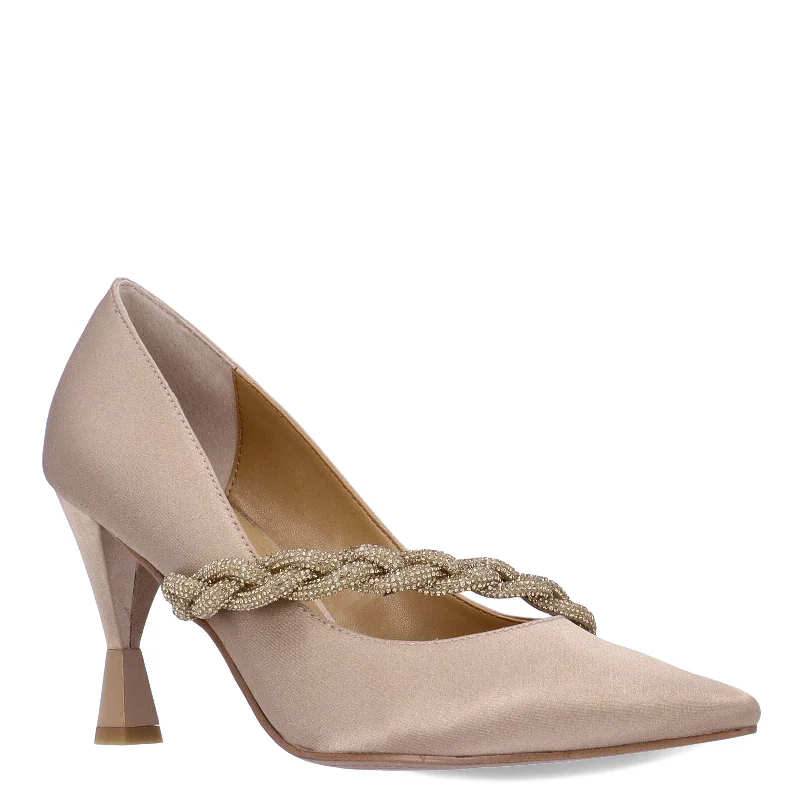 Women's J Renee, Nyomee Pump---Elegant Evening Heels for Weddings and Parties