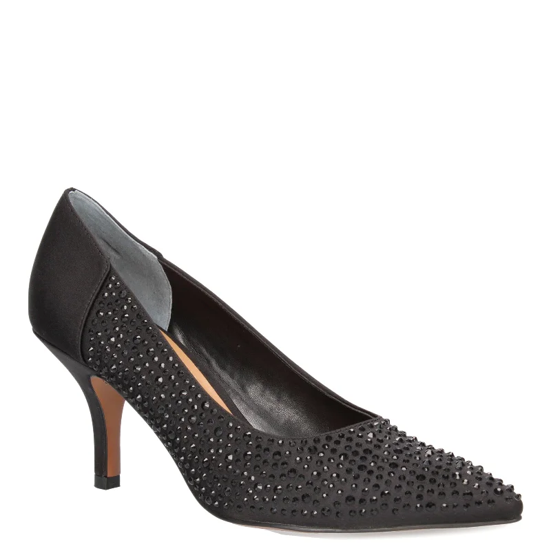 Women's J Renee, Rishna Pump---Elegant Evening Heels for Weddings and Parties