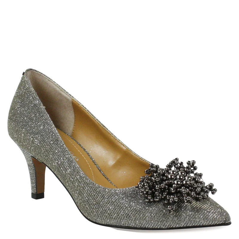 Women's J Renee, Tacitha Pump---Elegant Evening Heels for Weddings and Parties