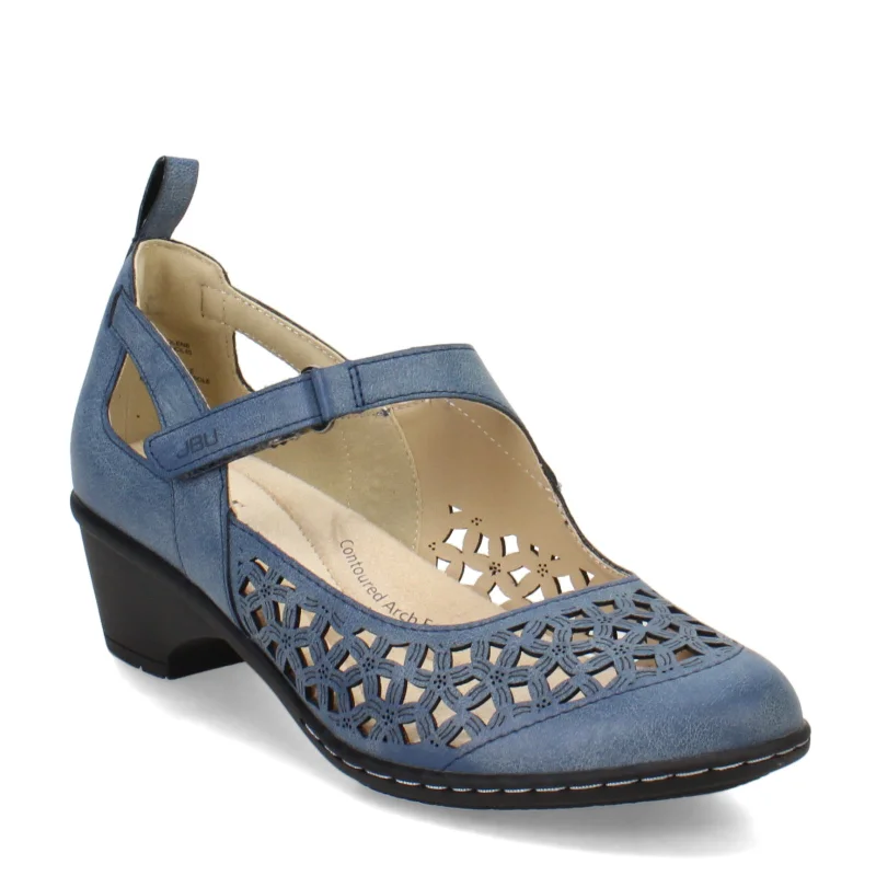 Women's JBU by Jambu, Jolene Pump---Fashionable Kitten Heels for Date Night