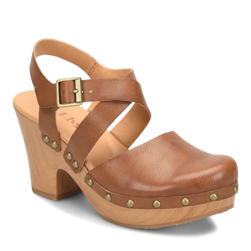 Versatile Heeled Sandals for Any Occasion---Women's KORKS, Abloom Clog