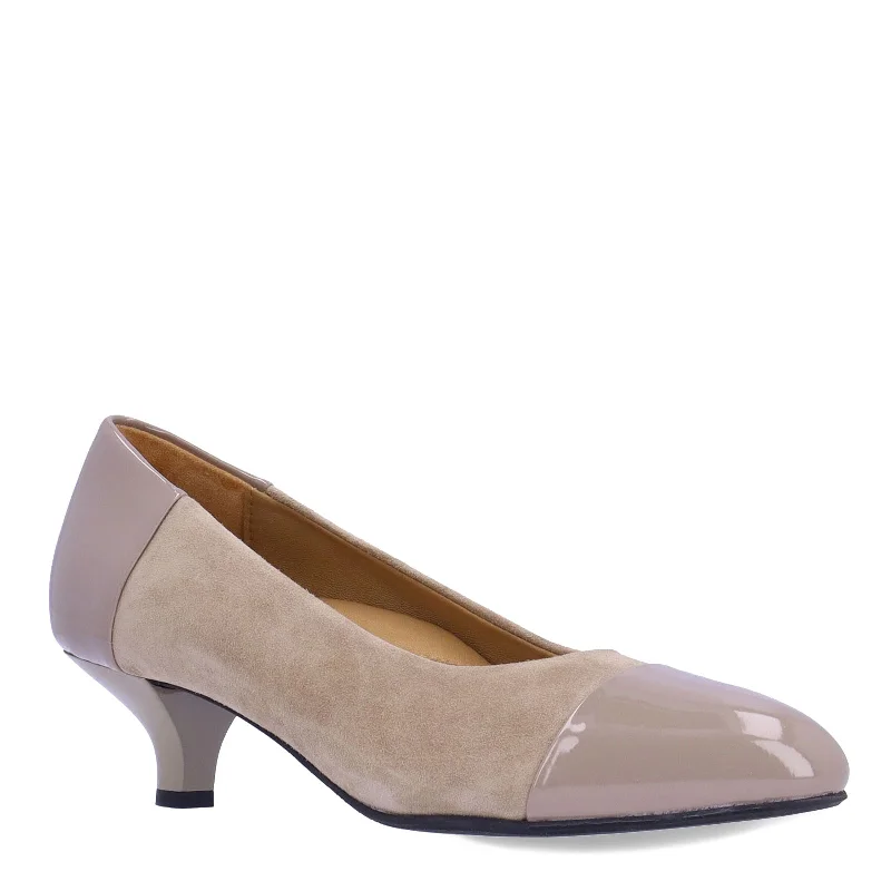 Women's L'Amour Des Pieds, Kishita Pump---Fashionable Kitten Heels for Date Night