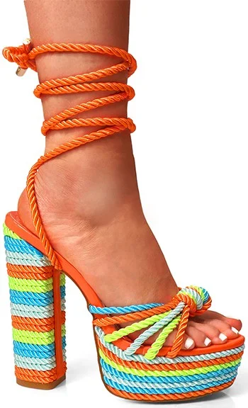 Women's Multi color Heel - RENEE1---Fashionable Kitten Heels for Date Night