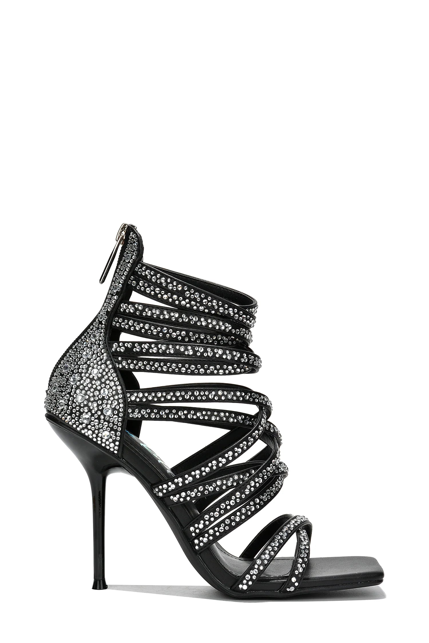 Affordable Rhinestone Pumps for a Dazzling Look---Women's Rhinestone Heel - VENEZIA-TM