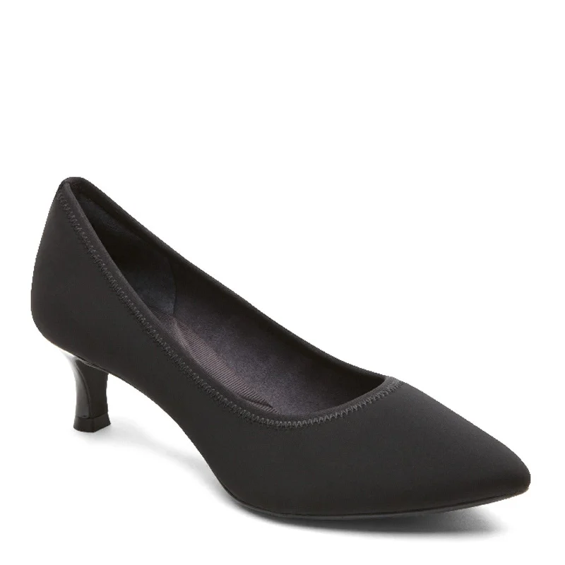 Women's Rockport, Total Motion Kaiya Pump---Fashionable Kitten Heels for Date Night