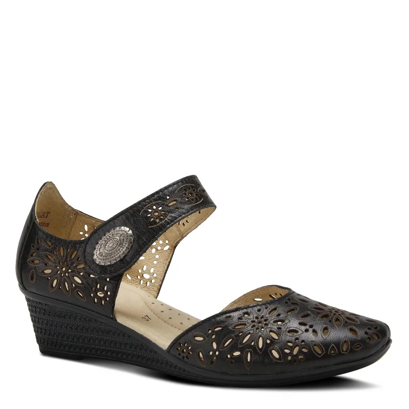 Women's Spring Step, Nougat Slip-On---Fashionable Kitten Heels for Date Night