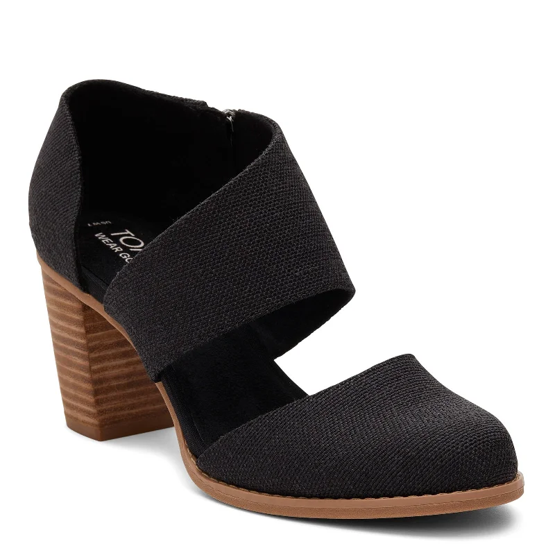 Women's TOMS, Milan Pump---Fashionable Kitten Heels for Date Night