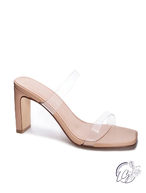 Yanti Slide Heel by Chinese Laundry---Fashionable Kitten Heels for Date Night