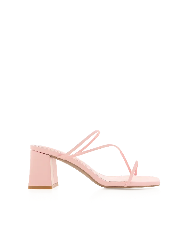 YAZMIN 2.0 - ICE PINK---Fashionable Kitten Heels for Date Night