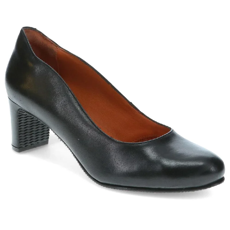 ZoeyWide Leather Court Shoes - ZOEYWIDE / 325 774---Comfortable Leather Pumps for Office and Everyday Wear