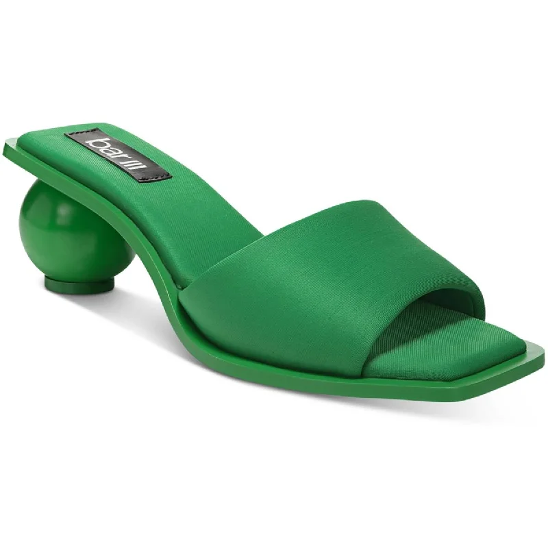 Versatile Heeled Sandals for Any Occasion---Bar III Womens Cayymen  Slide Shoes Pumps