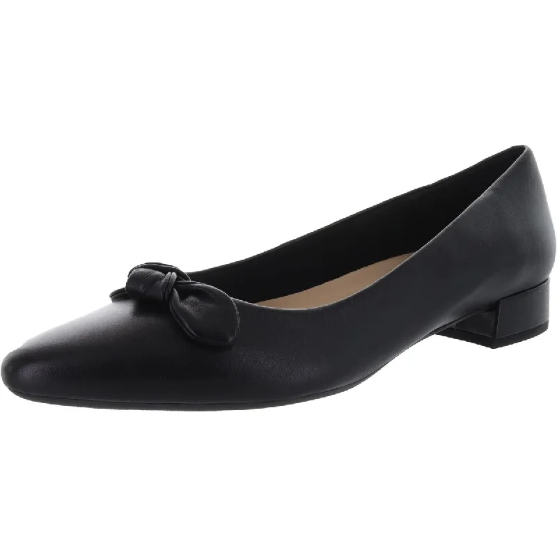 Versatile Dress Heels for Formal and Casual Wear---Easy Spirit Womens Calasee Bow Low Heel Dress Heels